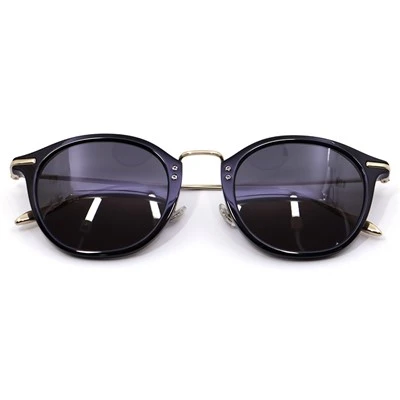 Ulleres de sol de titani amb marc d'acetat — OEM rodones vintage